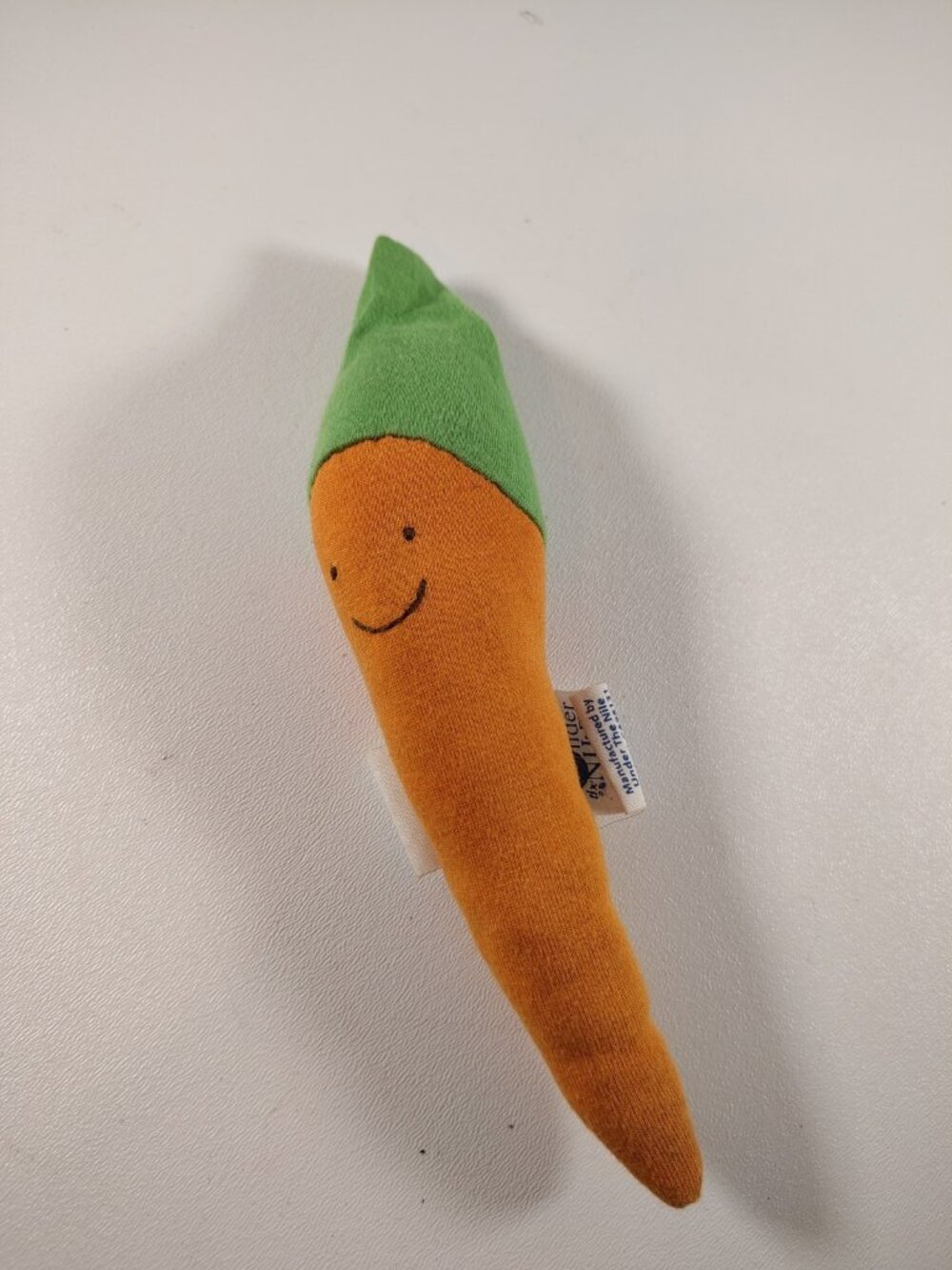 EUC Under the Nile Carrot Veggie Toy Organic Cotton Easter Grocery Vegetable